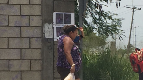 Afectados de robos exhiben a los presuntos delincuentes