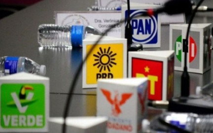 Cinco partidos en riesgo de perder registro