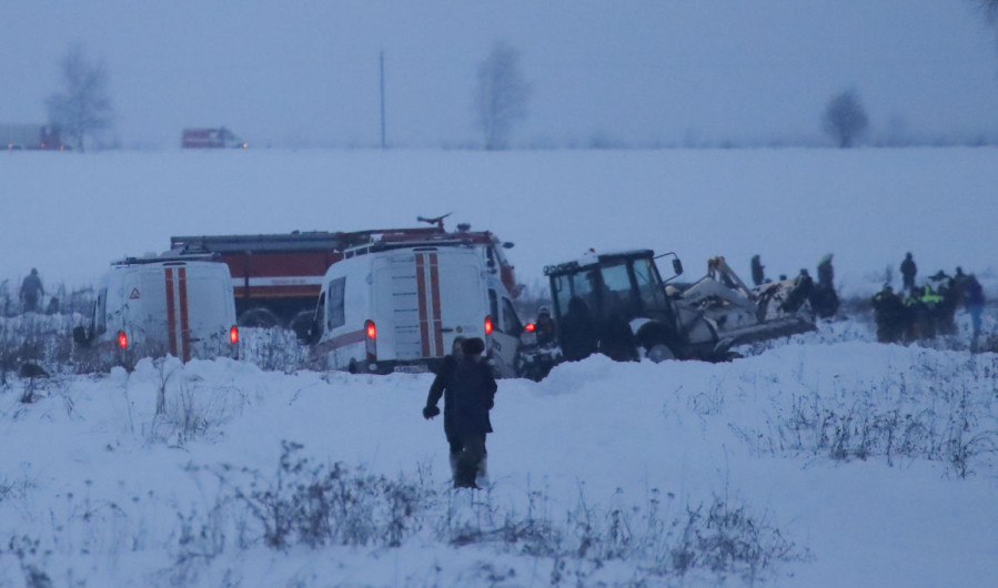 Caja negra de avión ruso que se estrelló es recuperada