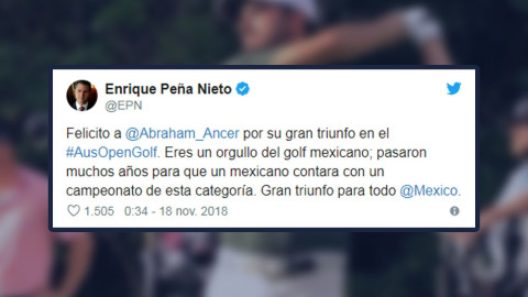 Abraham Ancer gana la Emirates Australian Open