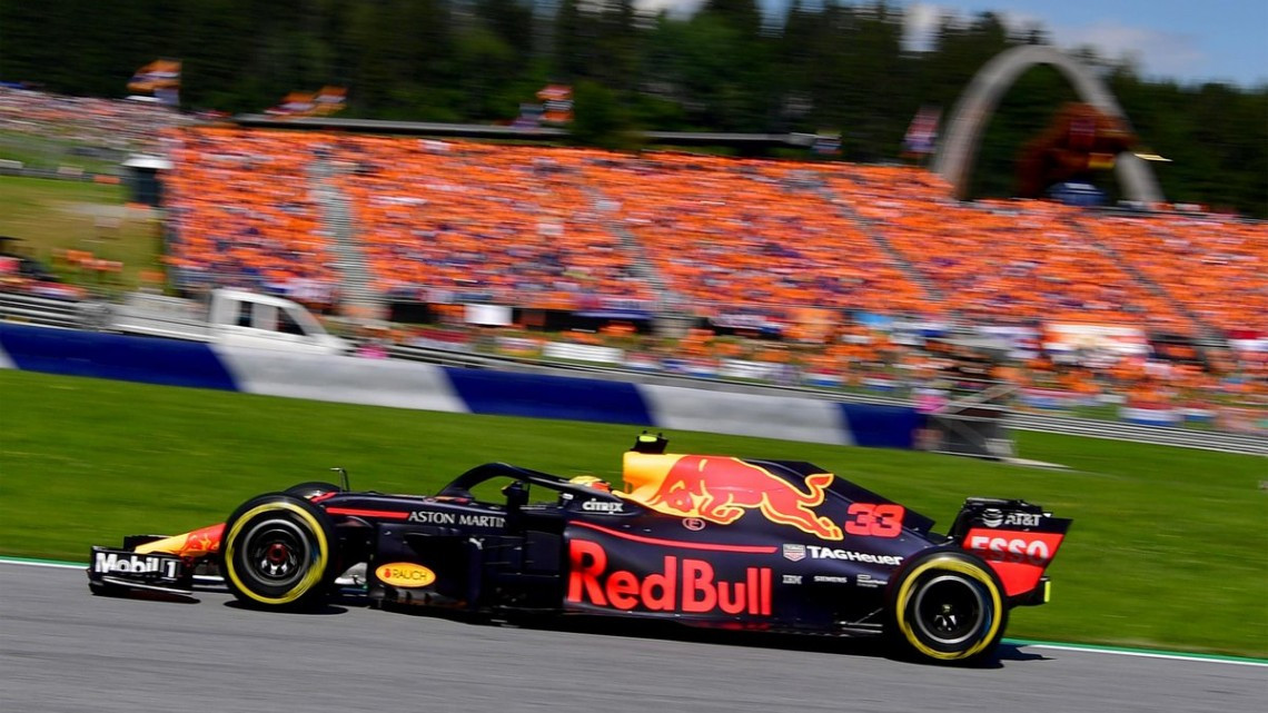 Verstappen se lleva el primer lugar en el GP de Austria