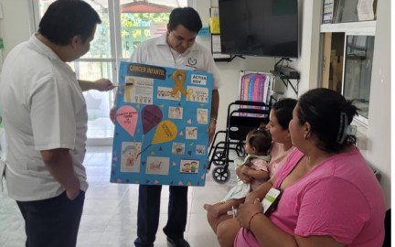 Refuerza SST acciones preventivas en el Mes de Concientización del Cáncer Infantil