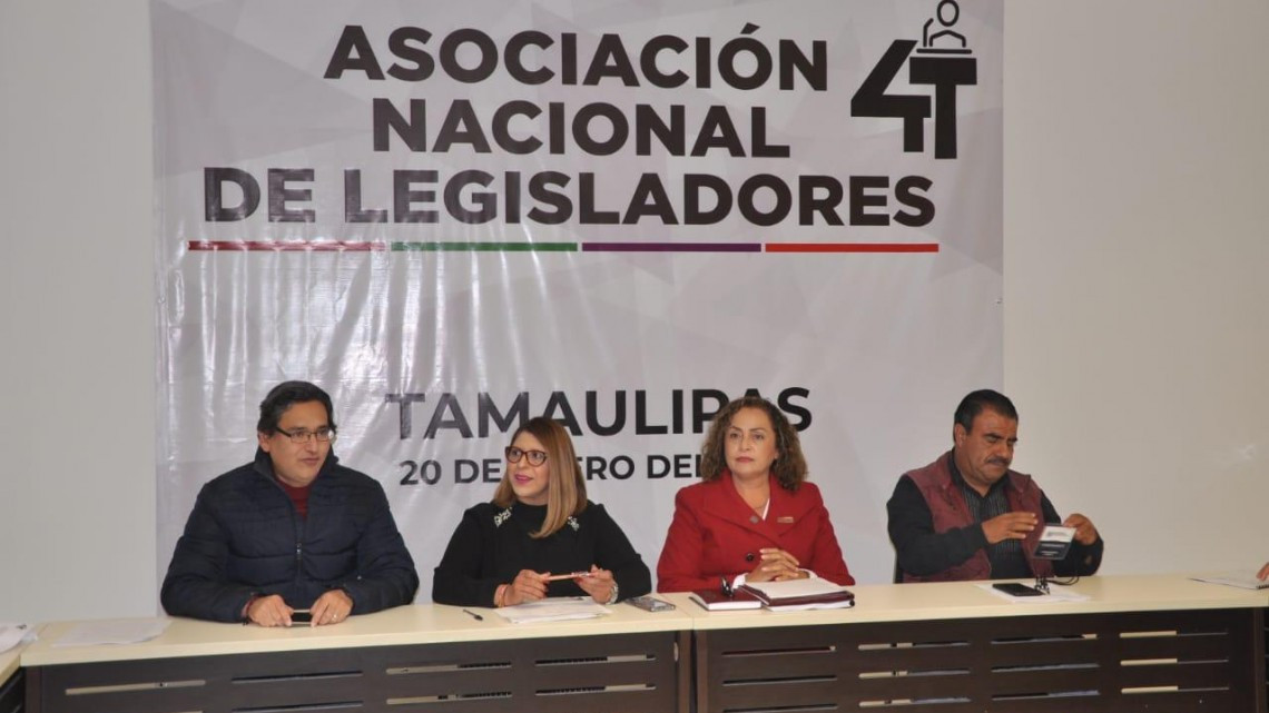 Invitan a legisladores locales a sumarse a la Asociación Nacional de Legisladores de la 4T