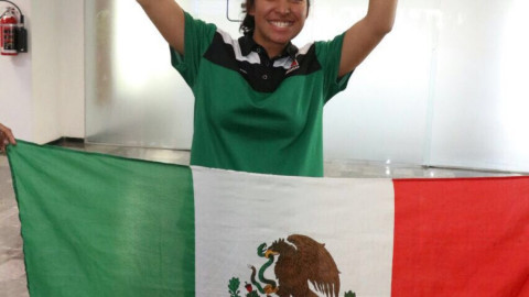 Alcaldesa recibe a Karla Sofía Cárdenas medallista de oro en Sao Paulo 2017