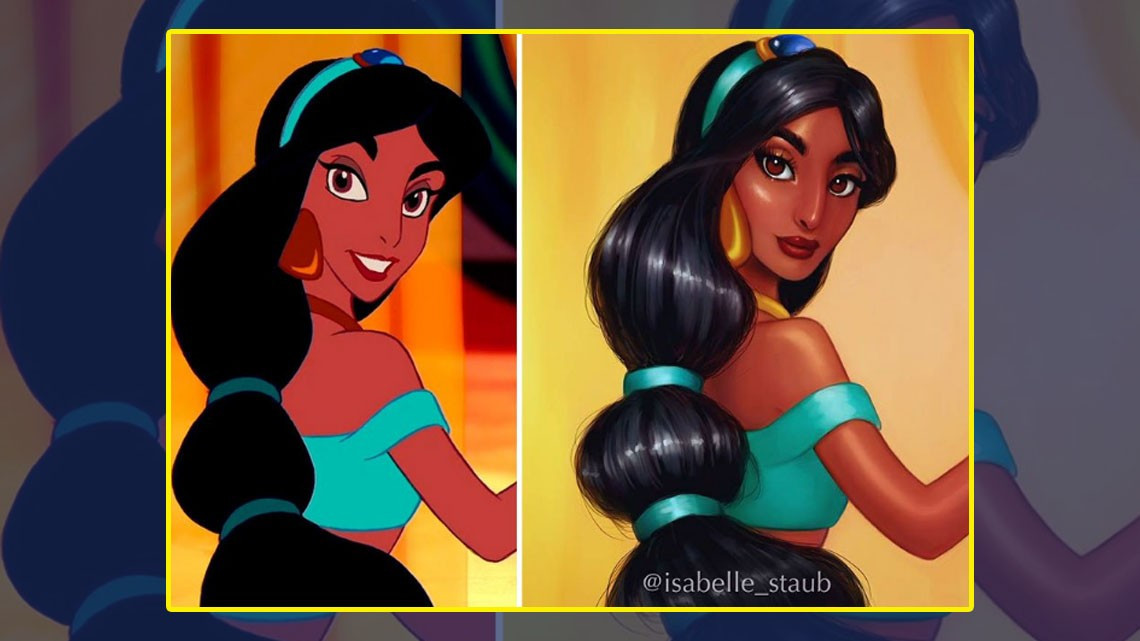 Ella se encargo de darle vida a las princesas