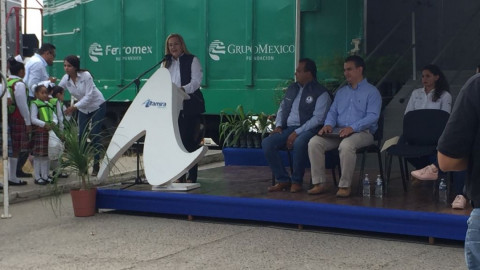 Llega vagon verde a Altamira