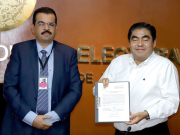 ¡Es oficial! Barbosa es el nuevo gobernador de Puebla