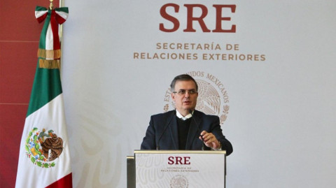 Ebrard anuncia plan de cooperación económica entre Mex-EU