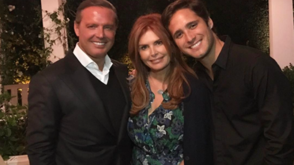 Luis Miguel y Diego Boneta se encuentran