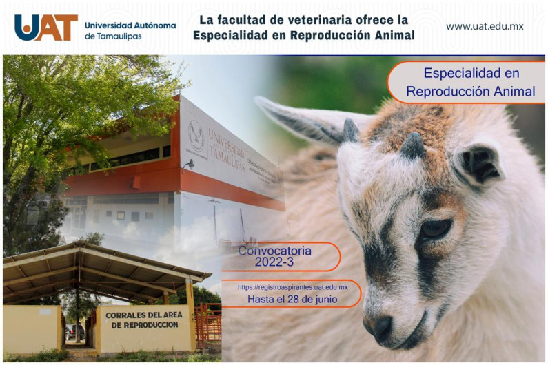 Ofrece UAT la Especialidad en Reproducción Animal
