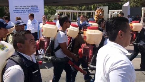 En marcha Segunda Jornada Nacional y la Segunda Semana Estatal de Lucha contra el Dengue, Zika y Chikungunya