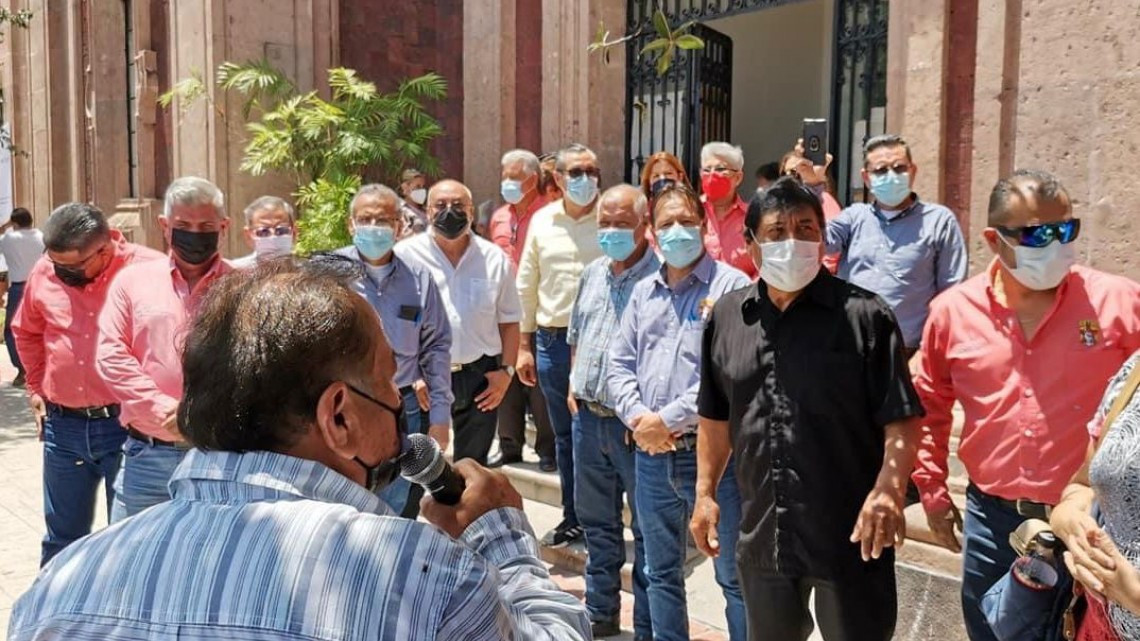 Sindicalizados de Salud se manifiestan por incremento de casos entre el personal 