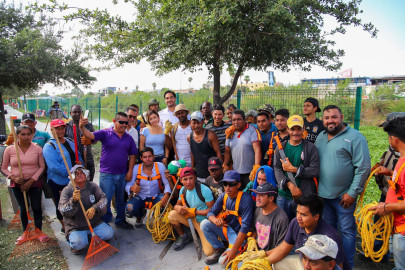 Agradece Alcalde Carlos Peña Ortiz colaboración de migrantes 