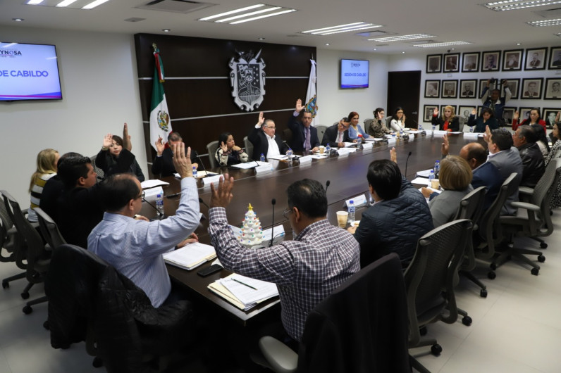 Celebró Cabildo de Reynosa Sesión Ordinaria