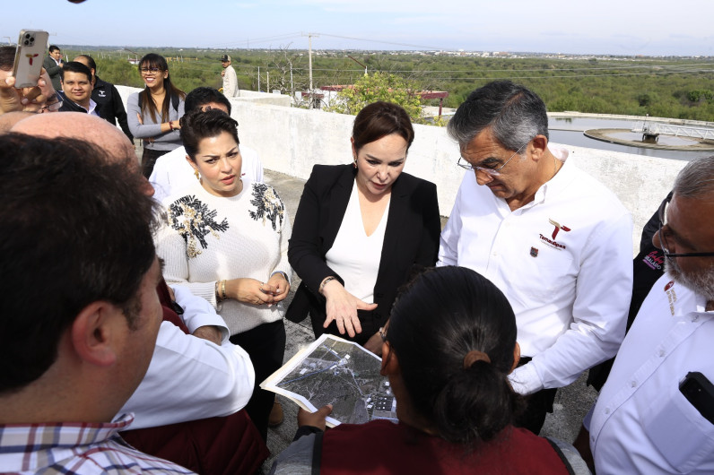Inicia gobernador rehabilitación de Planta Tratadora de Aguas en Nuevo Laredo