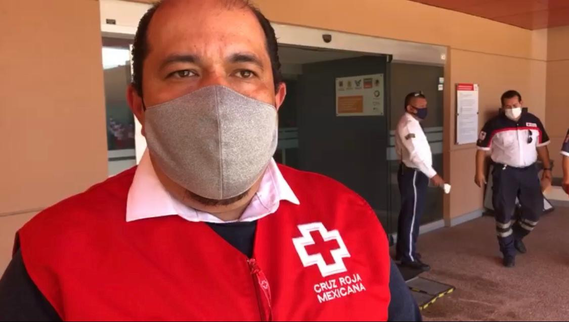 Vacunan contra el Covid-19 a 180 paramédicos de la Cruz Roja en Tamaulipas