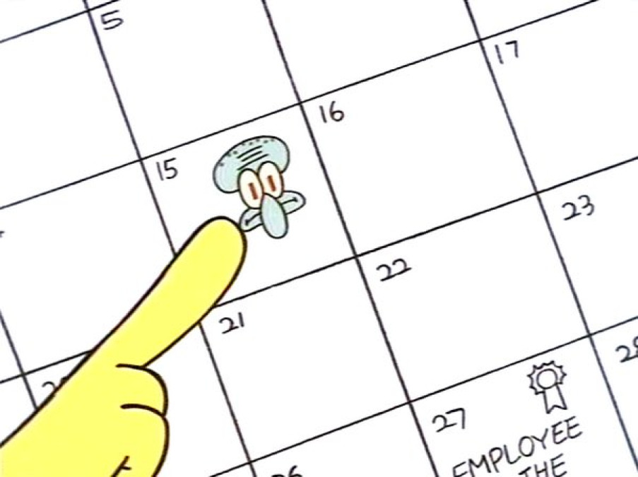 Feliz “Día de molestar a Calamardo”