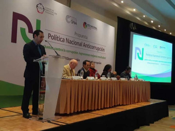Presentan borrador de la Política Nacional Anticorrupción