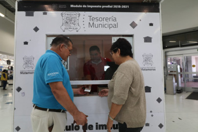 Facilita Gobierno de Matamoros pago del predial con apertura de módulos: Alcalde Mario López