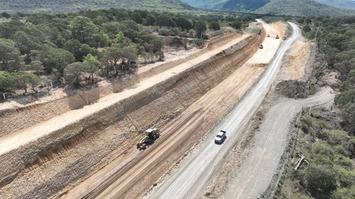 Avanza construcción de la carretera Mante-Ocampo-Tula