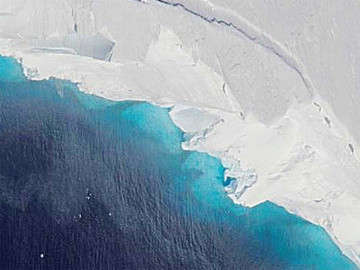 Revelan futuro desprendimiento de iceberg