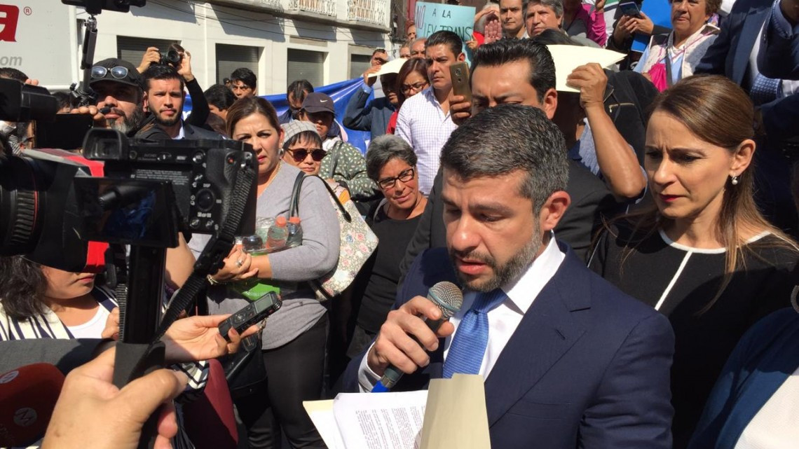 Protestas en CDMX por dictamen Infancias Trans