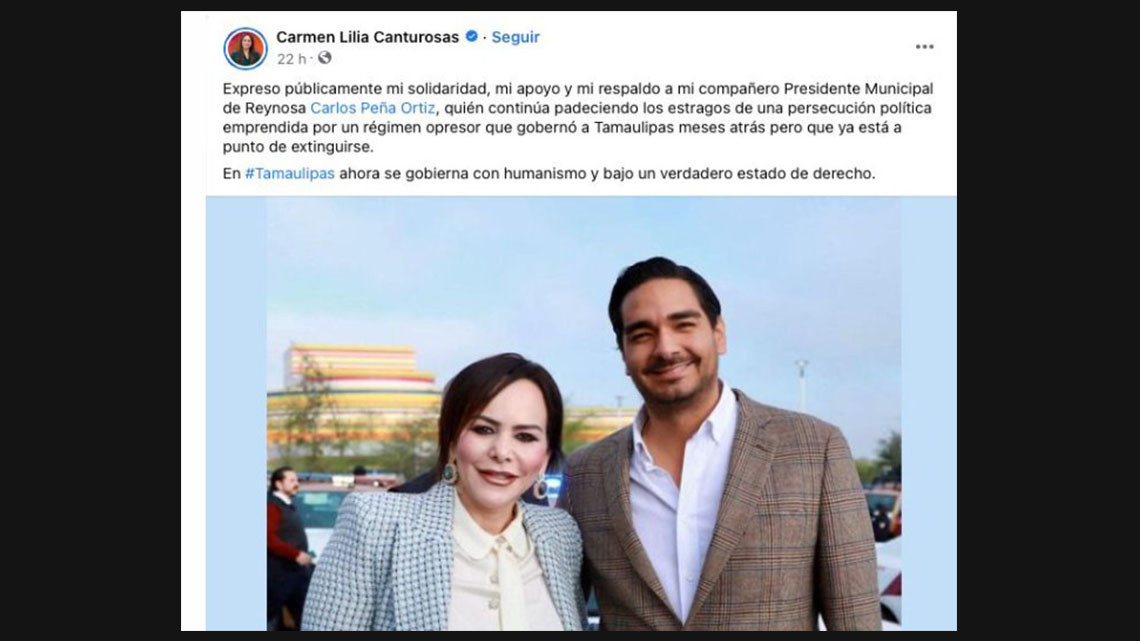 Ante orden de aprehensión, morenistas dan muestras de apoyo a Carlos Peña