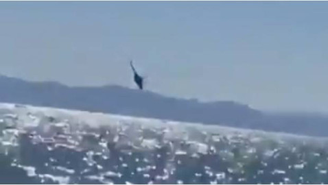 Se desploma helicóptero de Semar en el Golfo de California