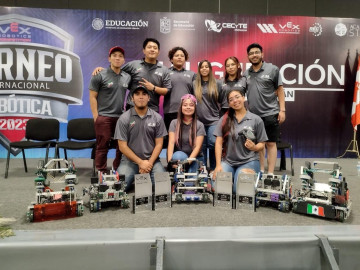 Destacan jóvenes tamaulipecos en Torneo Internacional de Robótica