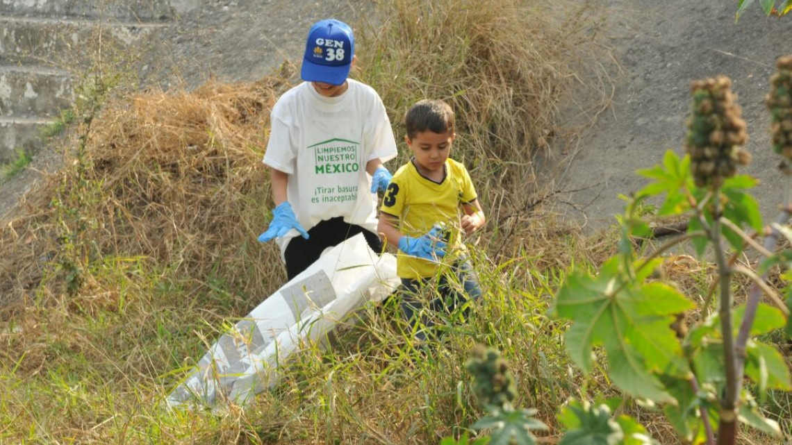 Realizan "Campaña Ambiental Limpiemos Nuestro México" en Tamaulipas