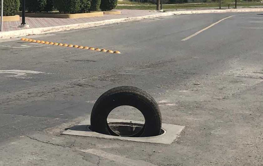 Falta de Seguridad Pública en Matamoros Provoca Robos de Tapas de Alcantarillas 