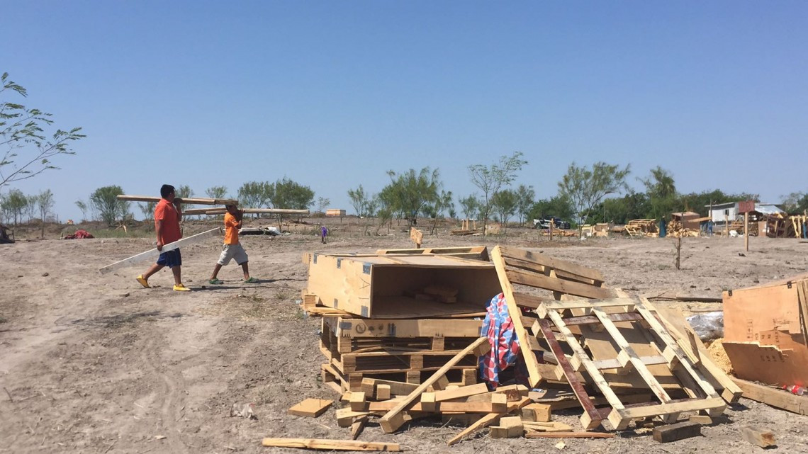 Desalojan a invasores de área de la laguna "La escondida"