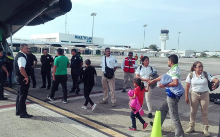 INM deporta a 109 hondureños