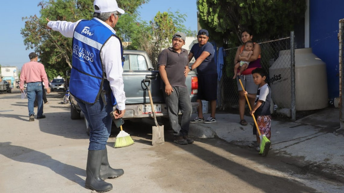 Continúa atención a familias de Reynosa tras inundaciones