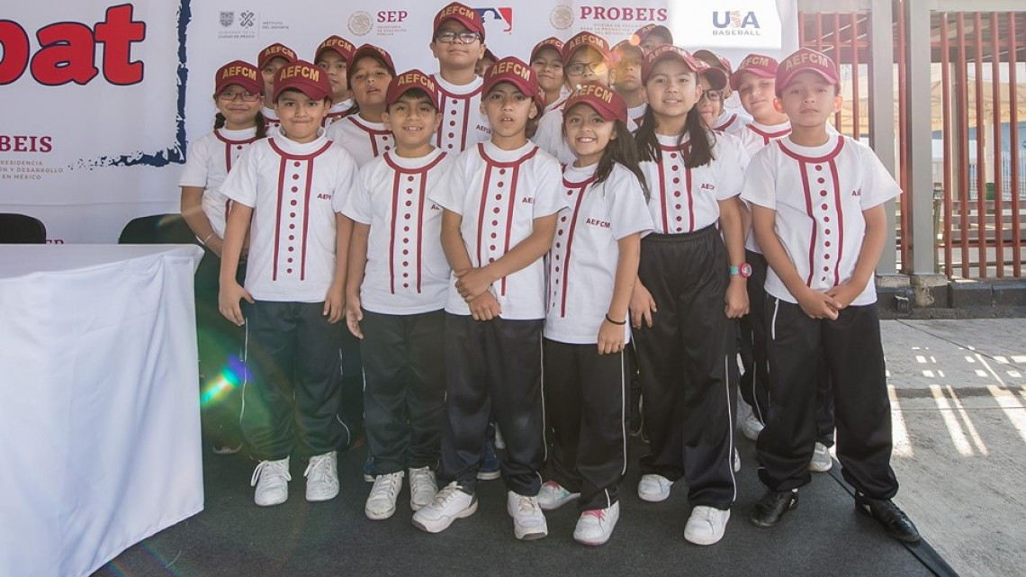 Programa llevará el béisbol a escuelas en México