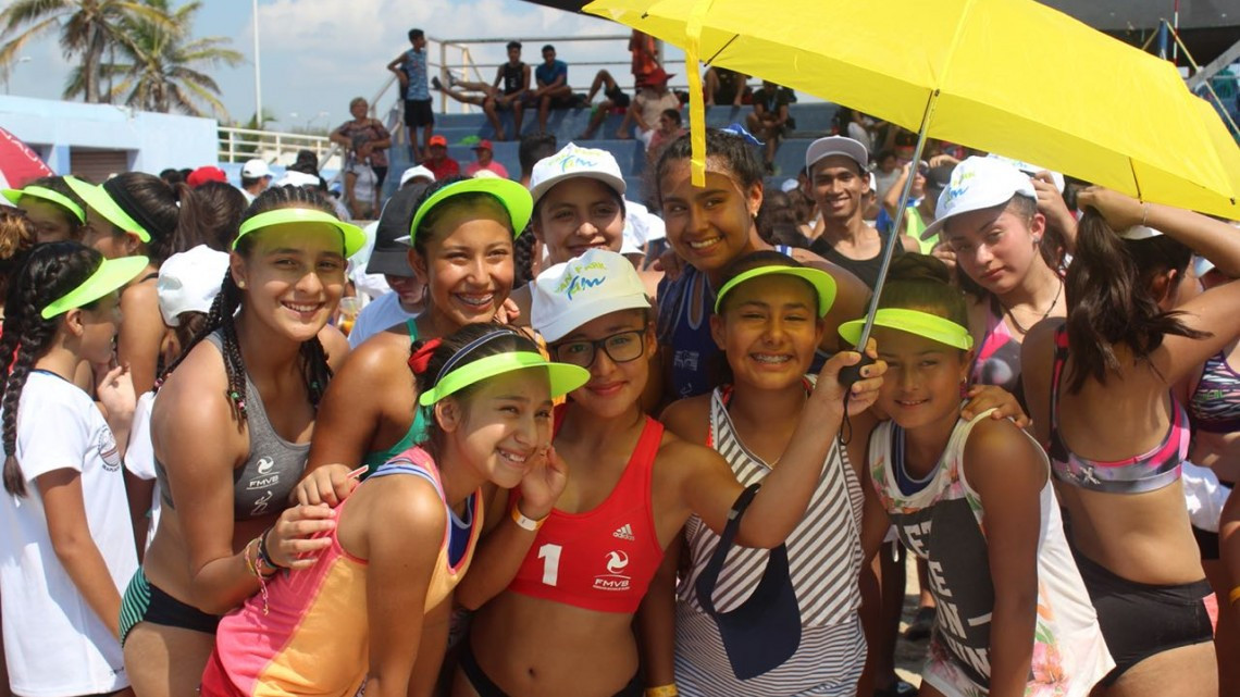 Tamaulipas rompe récord de participaron en el Festival Nacional de voleibol de playa