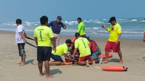 Ofrece Gobierno de Tamaulipas seguridad con personal capacitado y certificado en rescate acuático