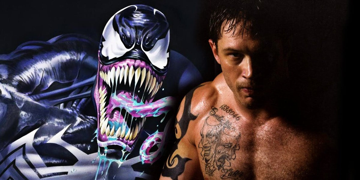 El primer vistazo de Tom Hardy en el filme de Venom 