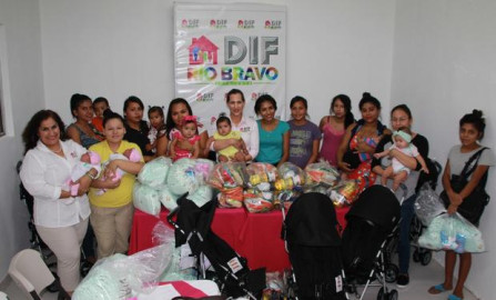 Brinda DIF Río Bravo apoyo a madres adolescentes