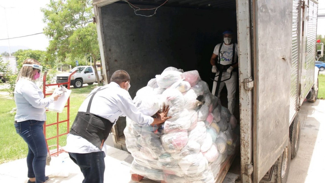 Envía Tamaulipas ayuda a familias de Yucatán y Quintana Roo afectadas por tormenta tropical