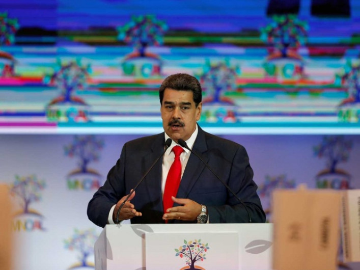 Maduro denuncia 'sanciones ilegales' por parte de Estados Unidos