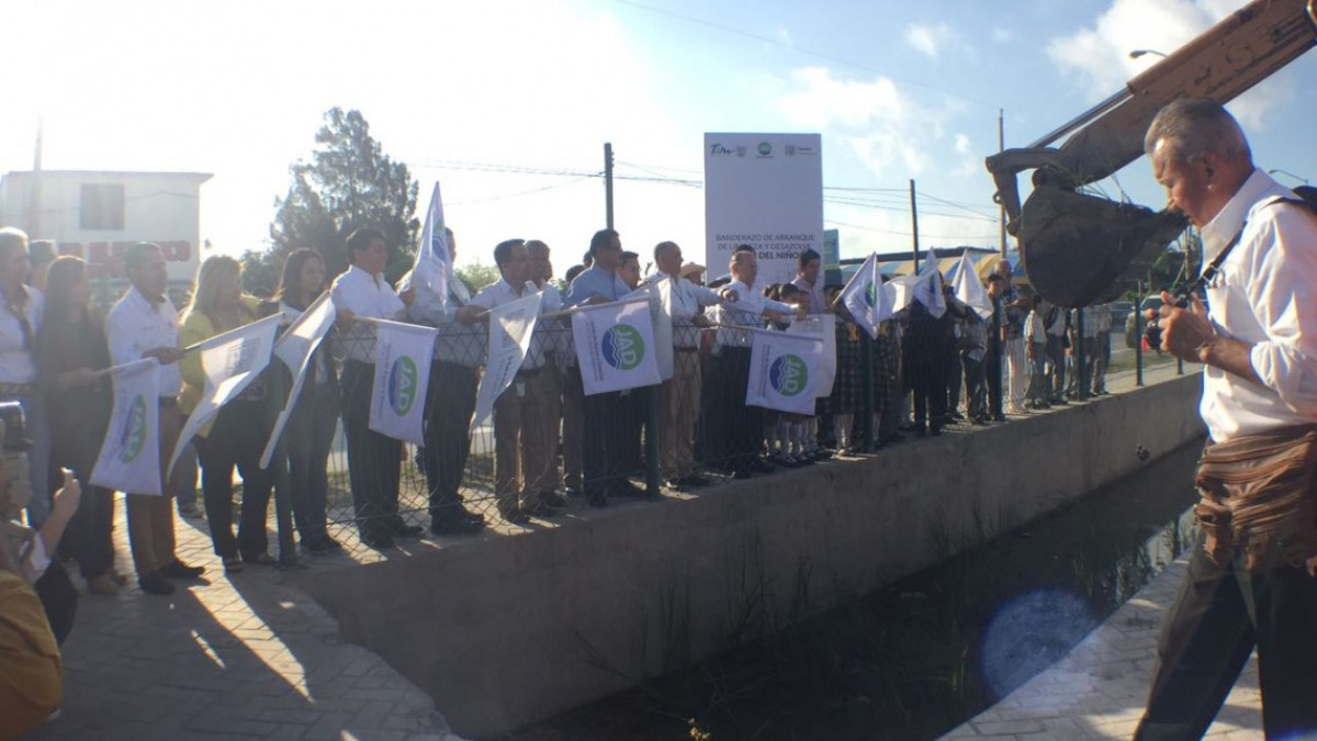 Chuchín pone en marcha la limpieza de canales y drenes 