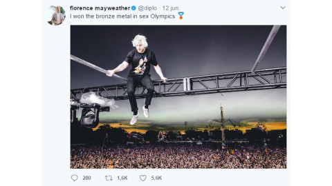 Diplo responde a ranking sexual de Katy Perry