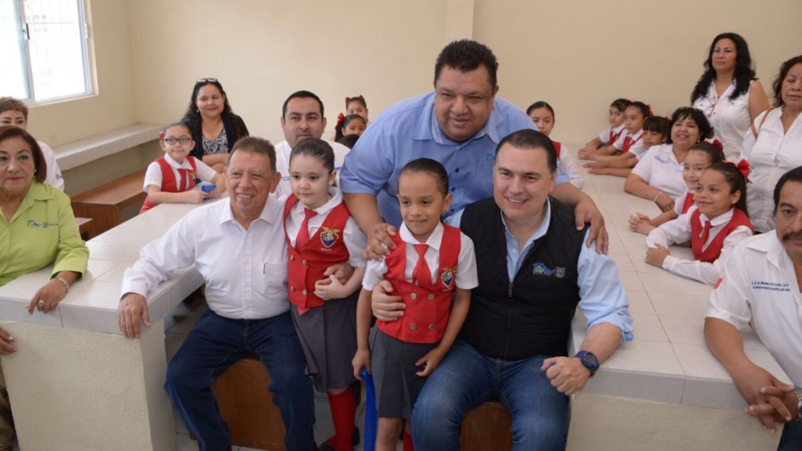 Instala Gobierno de Tamaulipas desayunador en primaria
