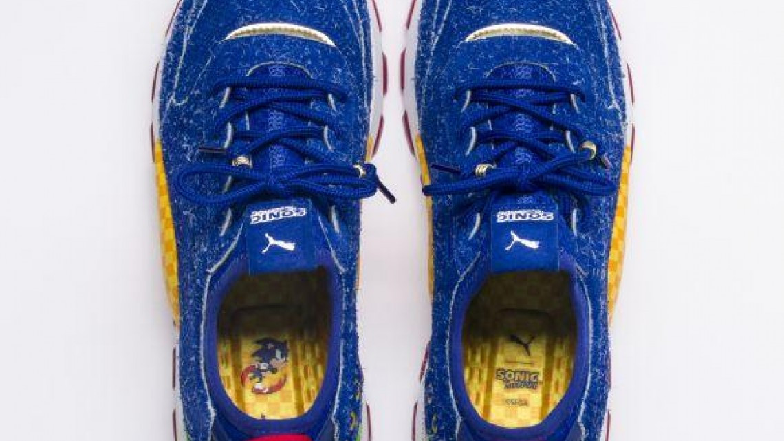 Puma saca a la venta los tenis de Sonic