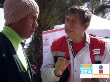 Migrante asegura que le robaron a su esposa y a sus 3 hijos