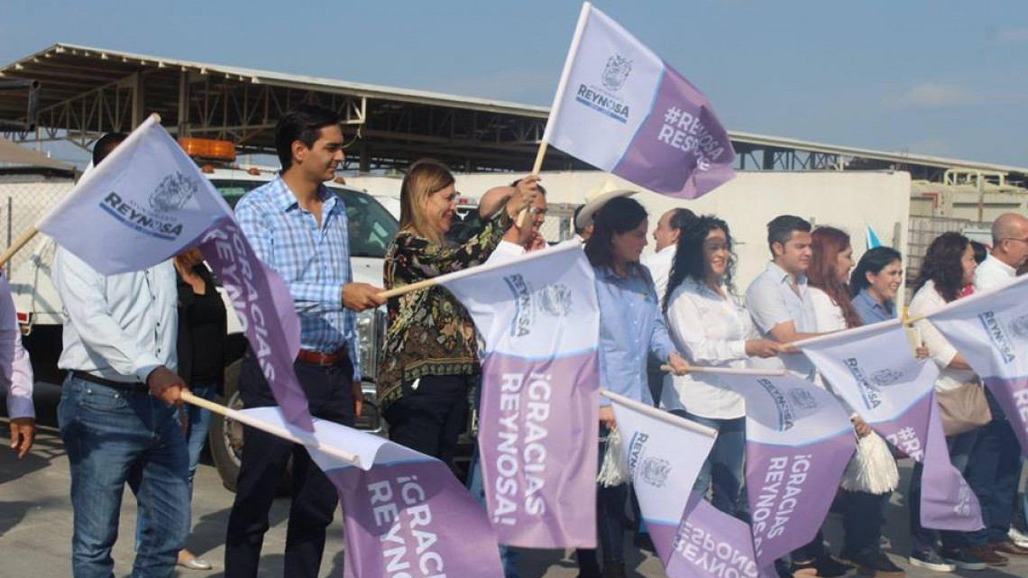 Envía Reynosa más donativos a damnificados por terremotos