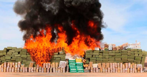 Destruyen más de cuatro toneladas de narcóticos en Sonora