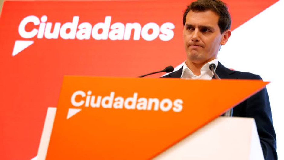 Tras fracaso electoral en España dimite líder de Ciudadanos 