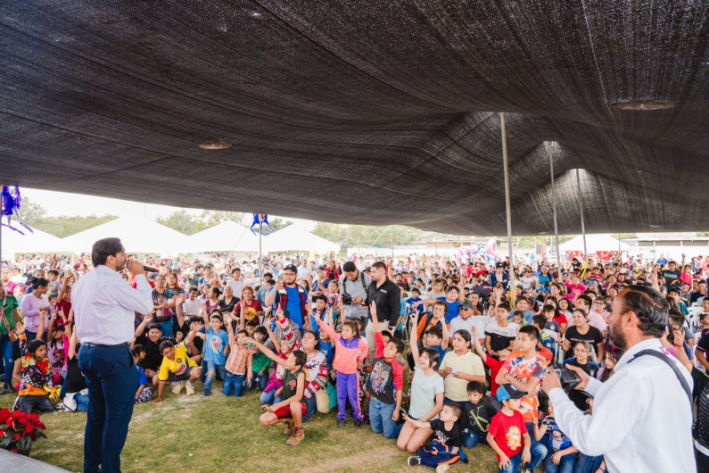 Vivieron más de 11 mil reynosenses magia de la Navidad con el Alcalde Carlos Peña Ortiz